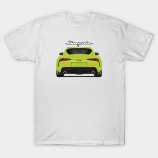 Rear Supra 5th Generation GR A90 green light T-Shirt